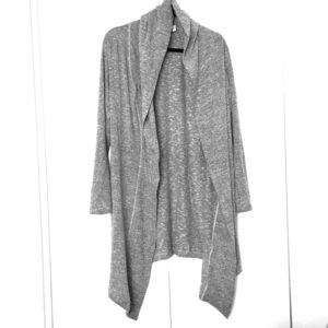 Athleta Hooded Open Front Wrap NWT